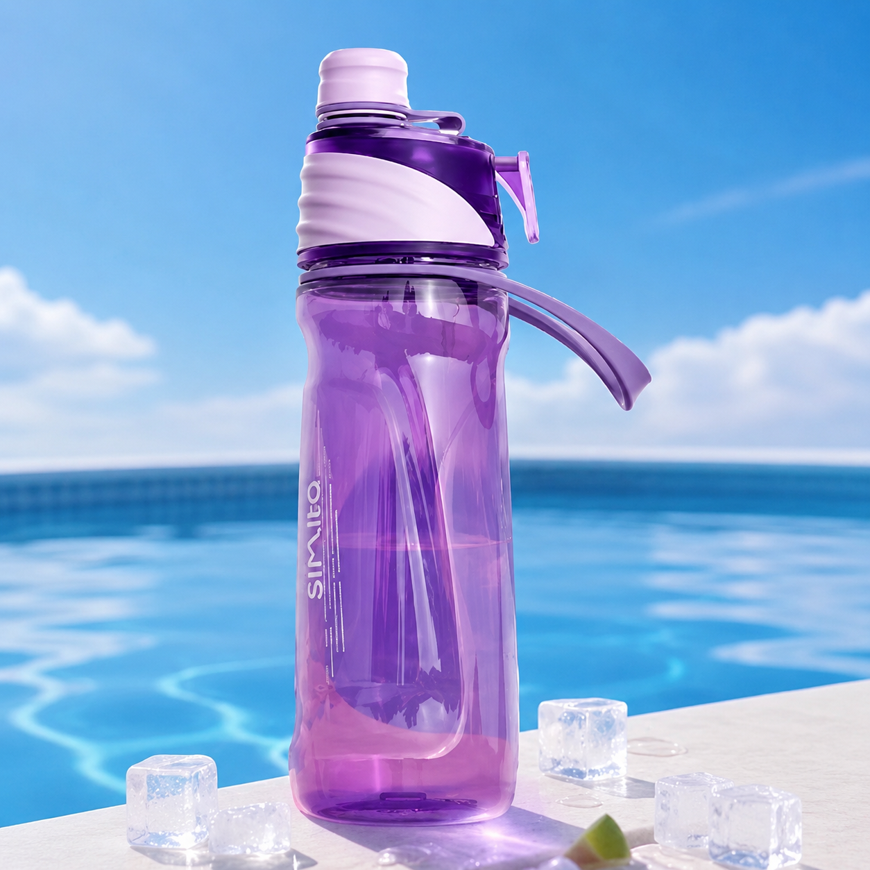 HydraMist™ 2-in-1 Cooling Misting Water Bottle