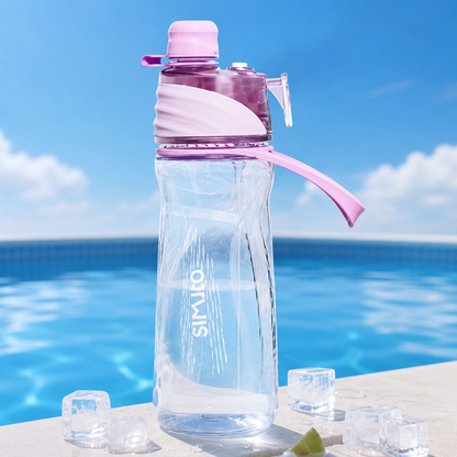 HydraMist™ 2-in-1 Cooling Misting Water Bottle