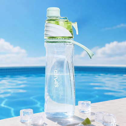 HydraMist™ 2-in-1 Cooling Misting Water Bottle