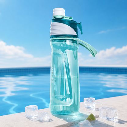 HydraMist™ 2-in-1 Cooling Misting Water Bottle